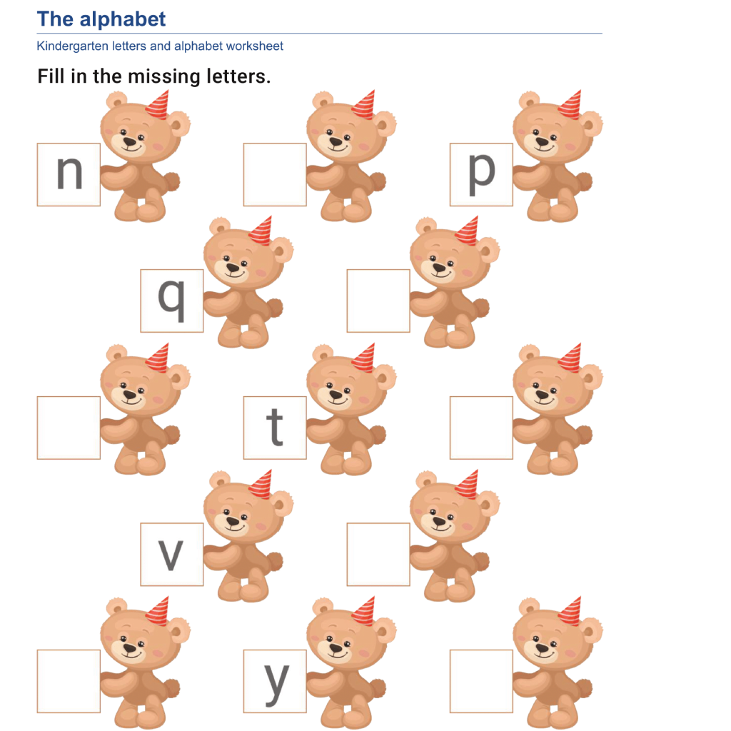 Alphabet Matching and Alphabetizing Worksheets for Kindergarten - Made ...