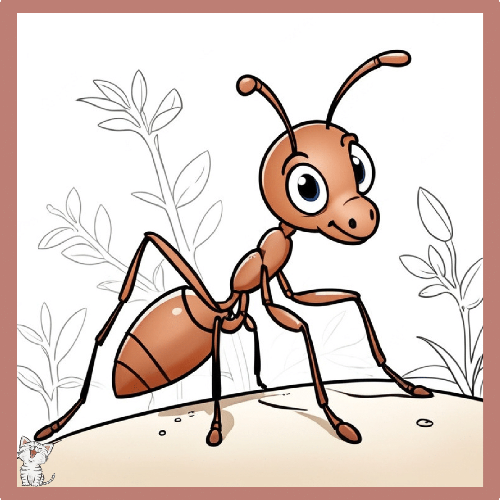 Ant Exploration Coloring Pages – Discover the World of Ants