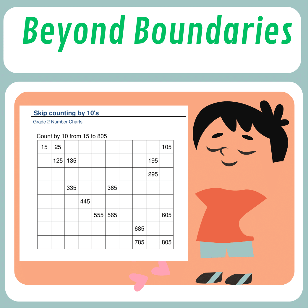 Beyond Boundaries Skip Counting Practice – Master Counting by 10s