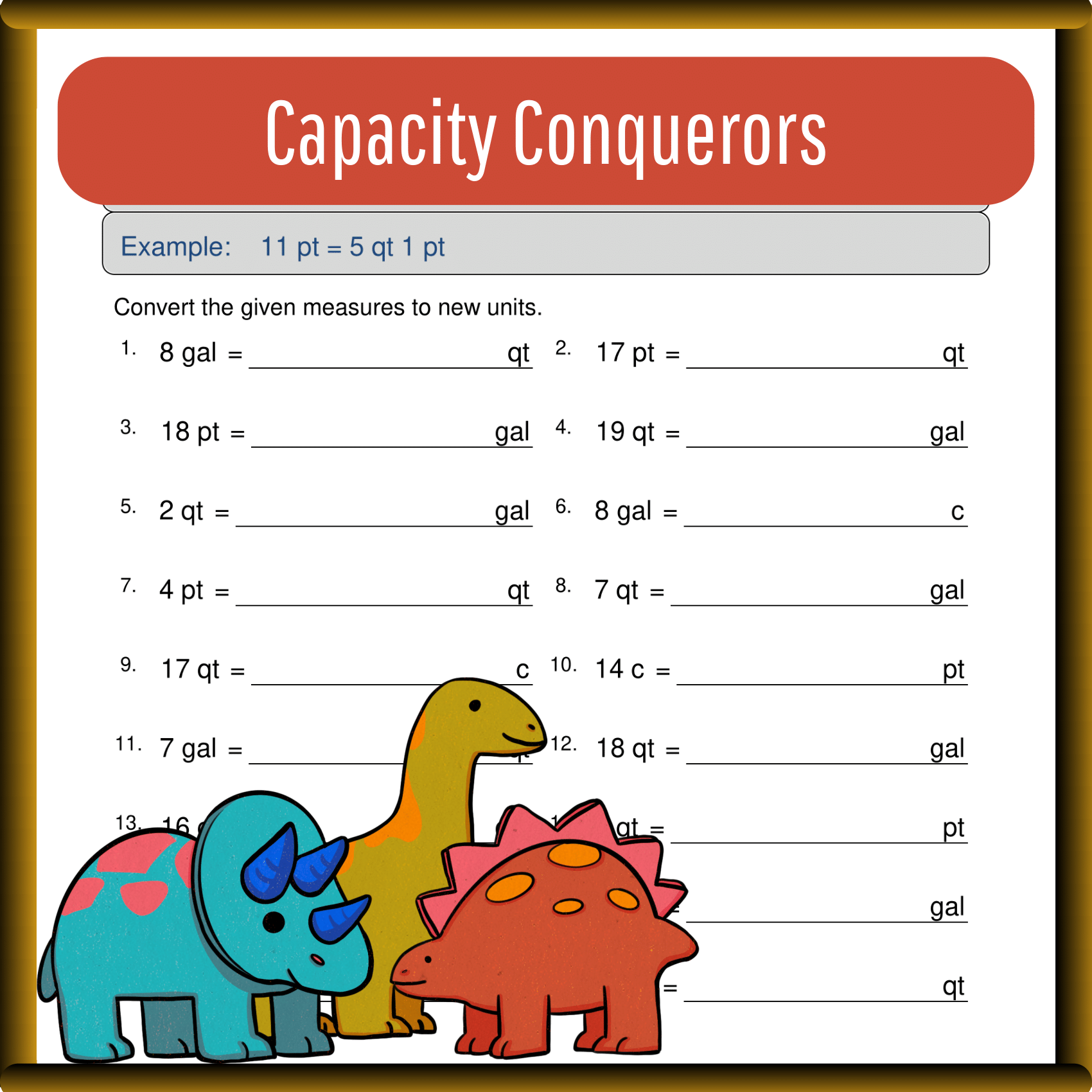 Capacity Conquerors: Liquid Measurement Mastery