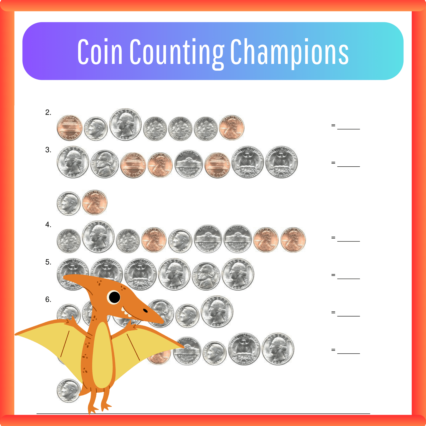 Coin Counting Champions: Grade 3 Money Math Worksheets