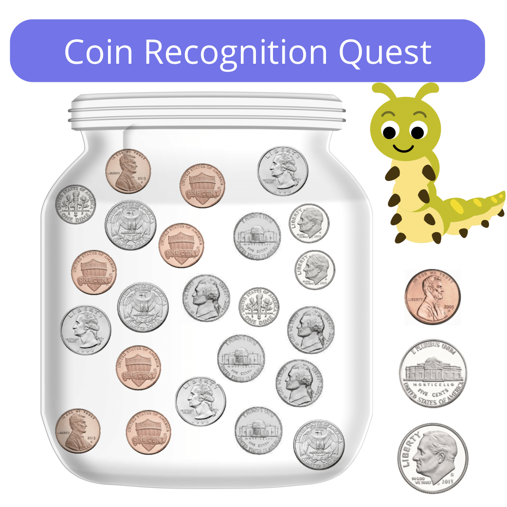 Coin Recognition and Counting Adventure: Printable Money Worksheets
