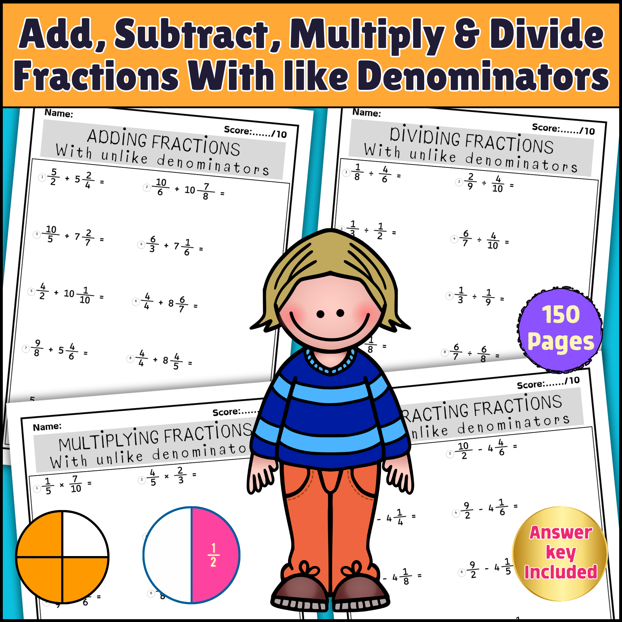 Kids Math Activities | Addition Subtraction Larger Smaller And More ...