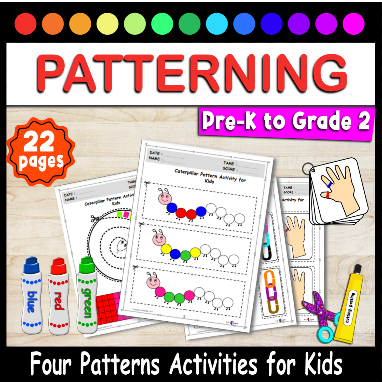 Engaging Shape Pattern Activities for Kids
