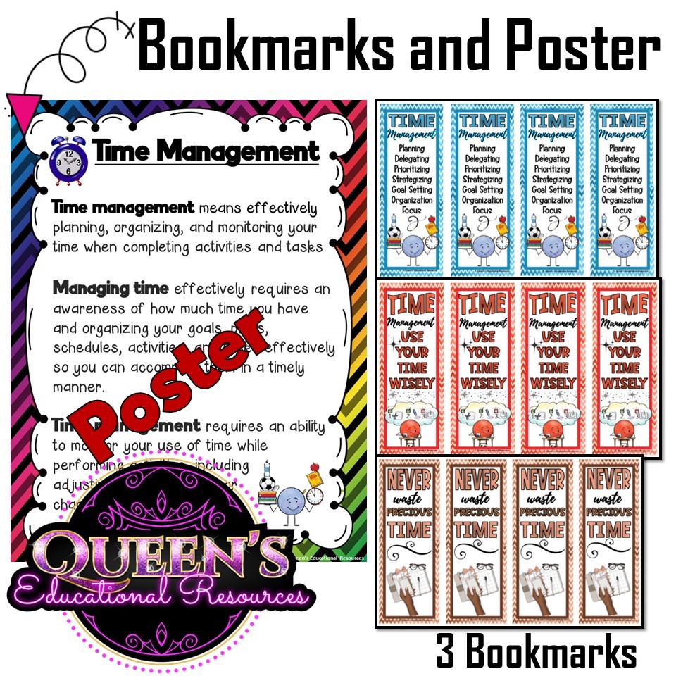 Executive Functioning Time Management and Self-Control Bundle | Made By ...