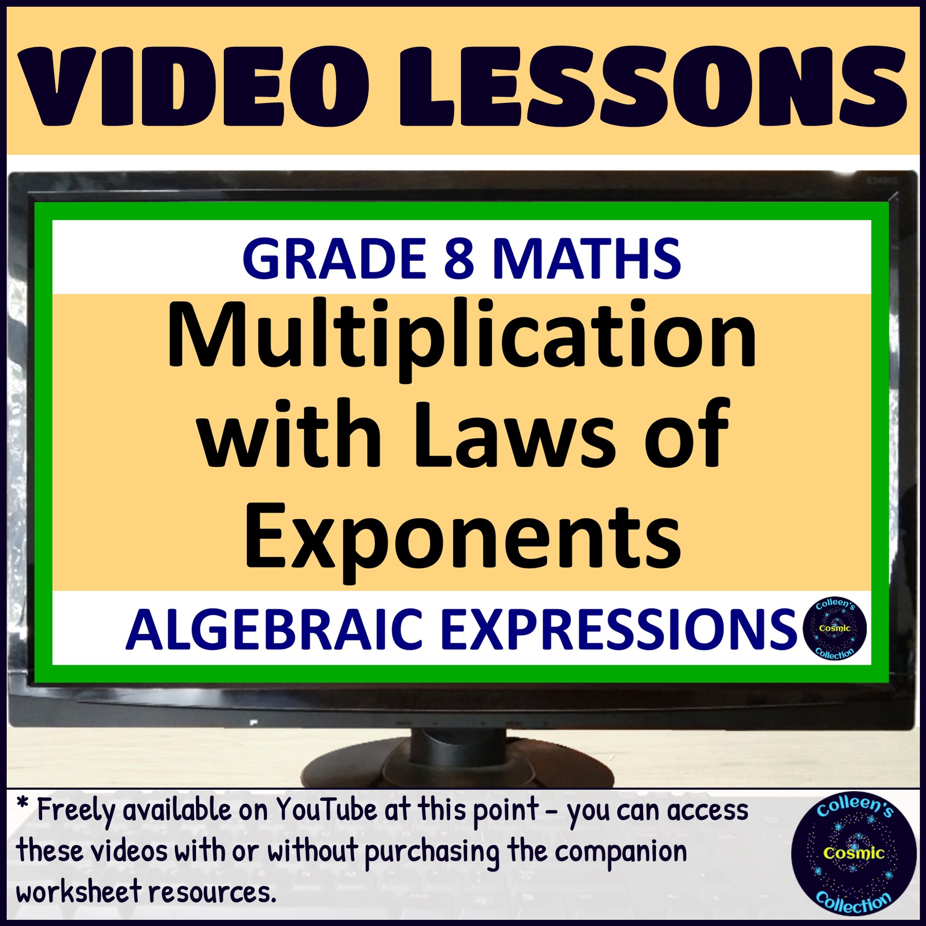 Grade 8 Maths Term 2 Algebraic Expressions Section BUNDLE - CAPS - Made ...
