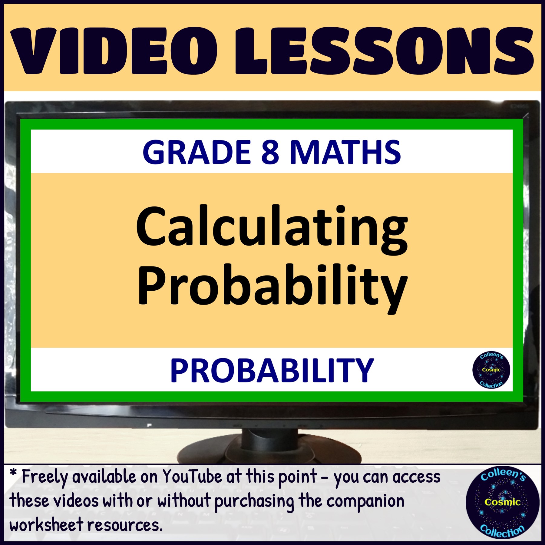 Grade 8 Maths Term 4 Probability Section BUNDLE - CAPS - Made By Teachers