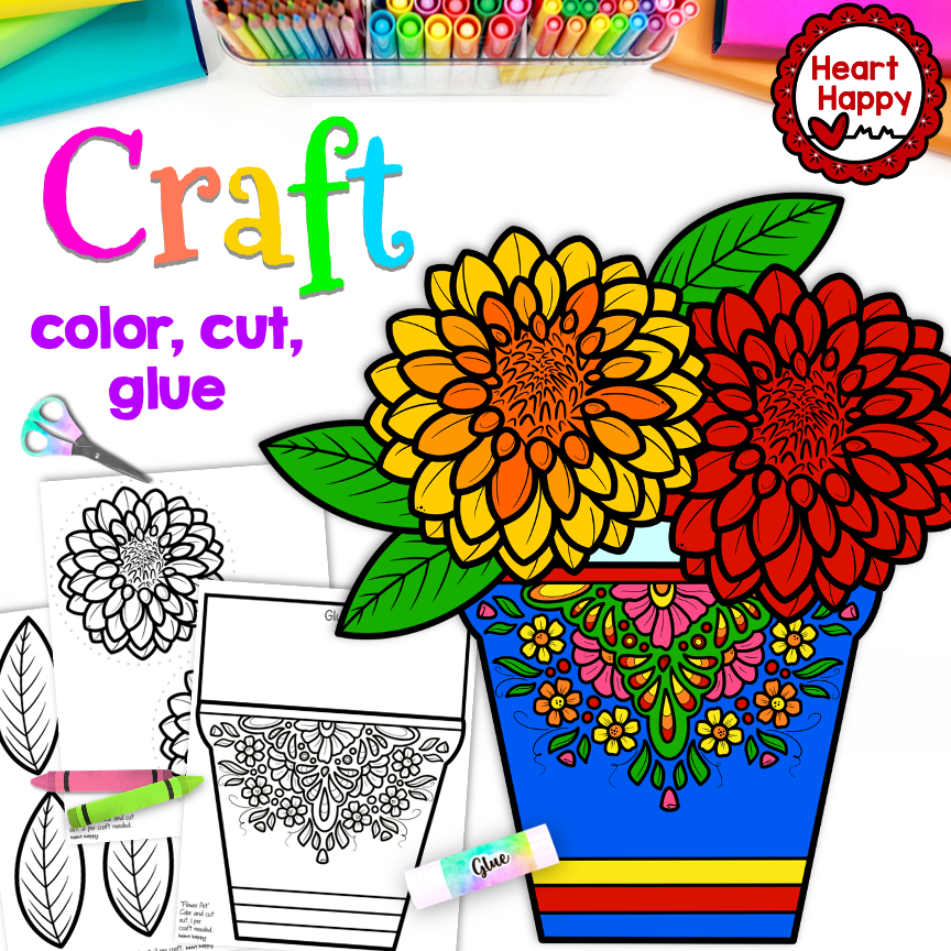 Mexico National Symbols | Hispanic Heritage Month | Cinco de Mayo Craft