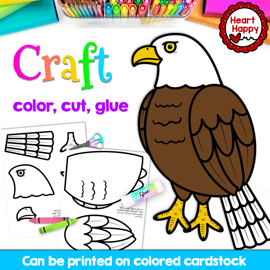 Eagle Craft | US National Symbols | Patriotic Crafts