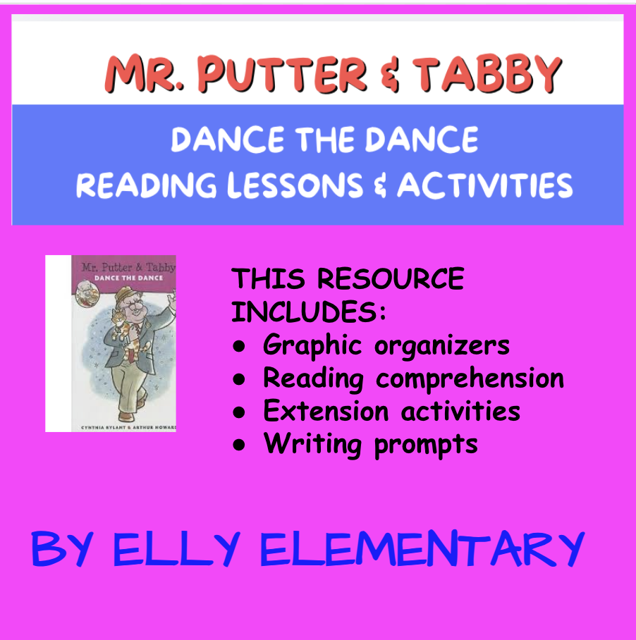 MR. PUTTER & TABBY DANCE THE DANCE: READING LESSONS & ACTIVITIES
