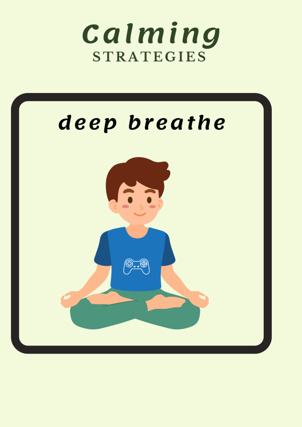 Calming Strategies Visual Cards and Poster for Calm Down Corner - Made ...