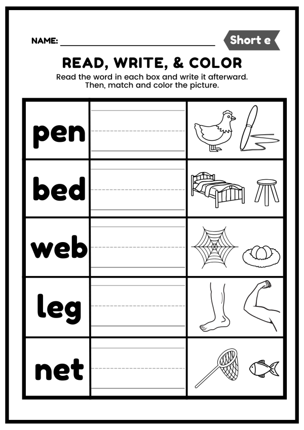 Phonics Worksheets | Science of Reading | Word Work Center CVC - Made ...