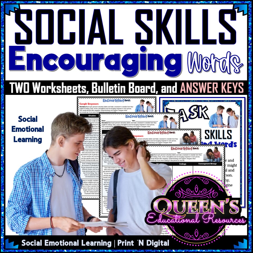 Empathy Activities | Empathy Scenarios | Social Skills | Encouragement Notes