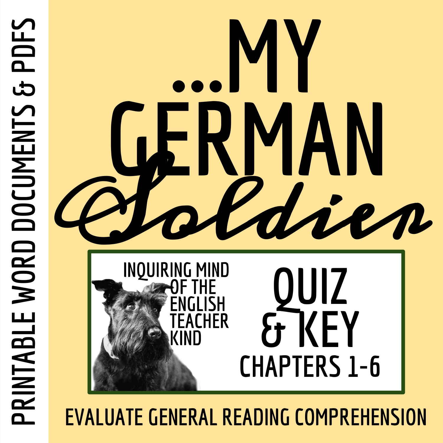 Summer of My German Soldier Chapters 1 through 6 Quiz