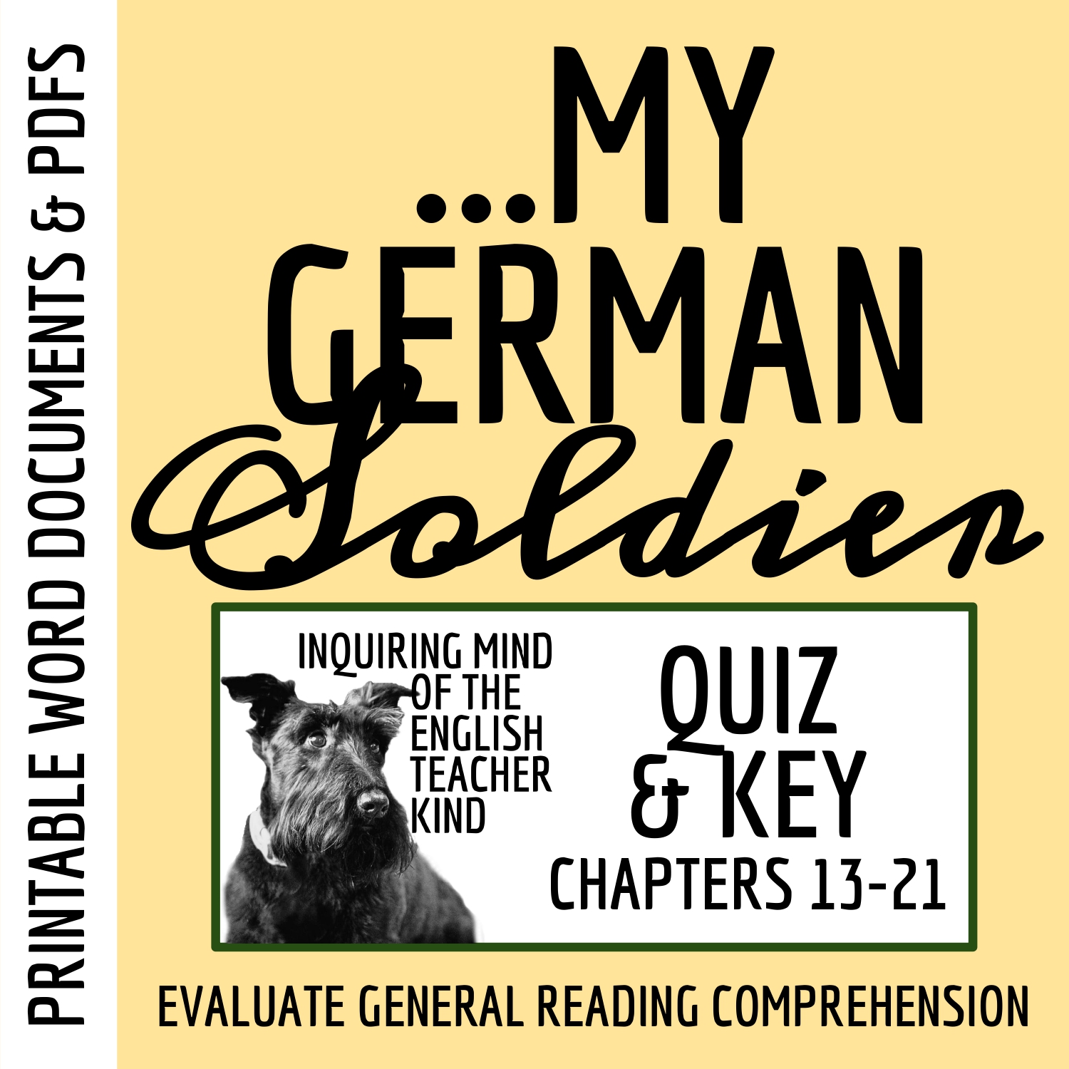 Summer of My German Soldier Chapters 13 through 21 Quiz