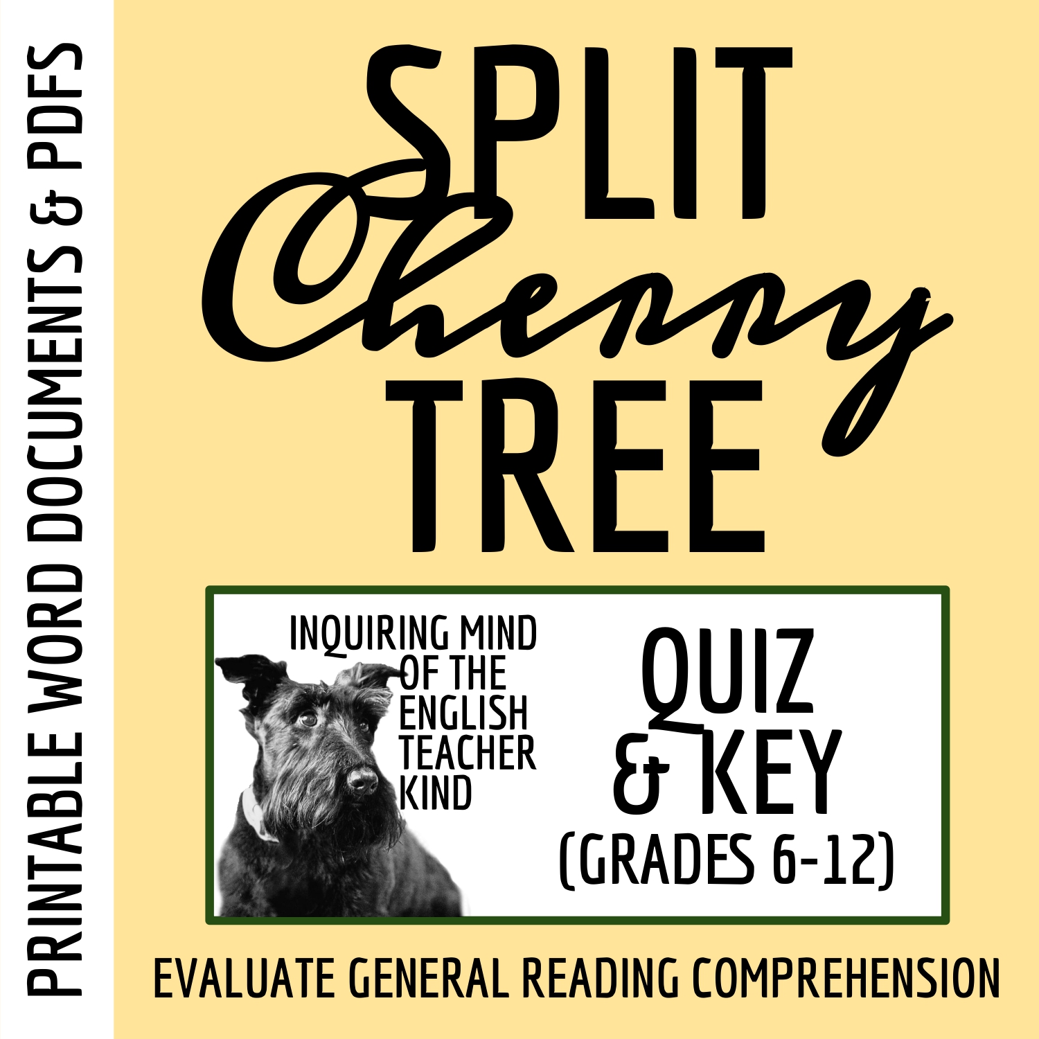"The Split Cherry Tree" by Jesse Stuart Quiz and Answer Key (Short Story)
