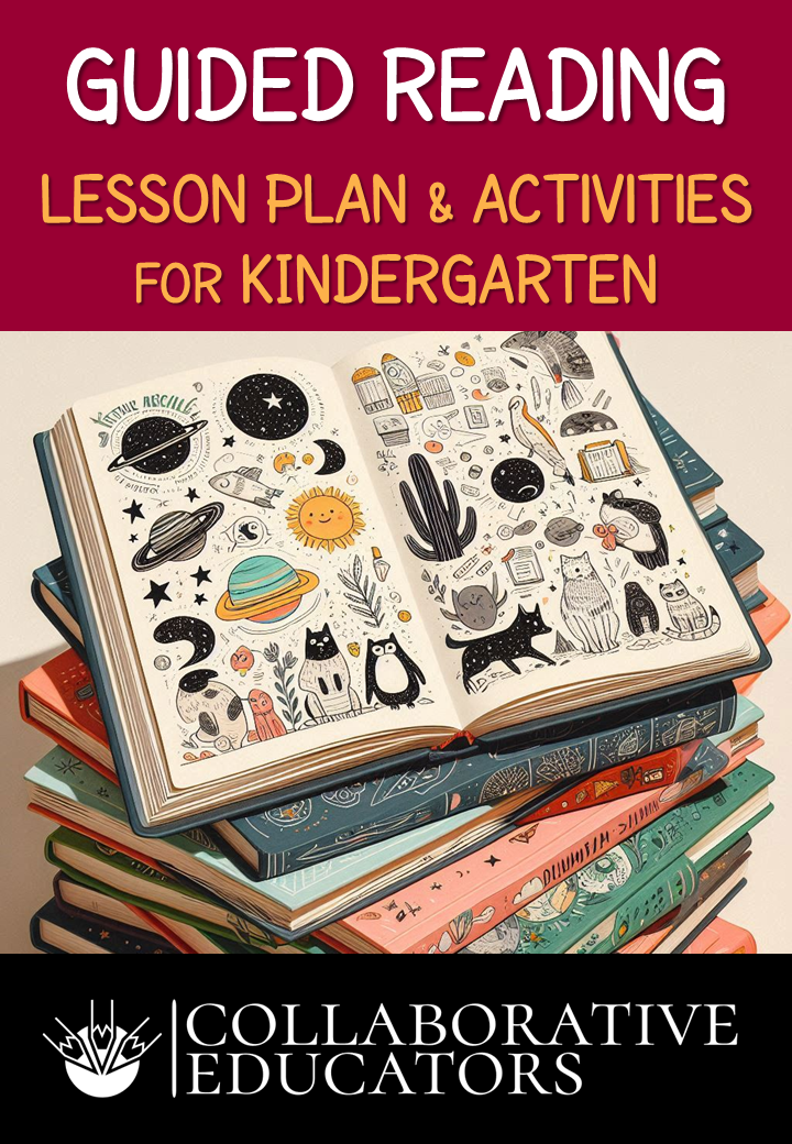 Guided Reading Lesson Plan & Activities for Kindergarten