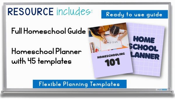 Homeschool Planner Homeschooling Guide Printable Lesson Planning ...