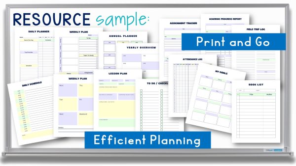 Homeschool Planner Homeschooling Guide Printable Lesson Planning ...