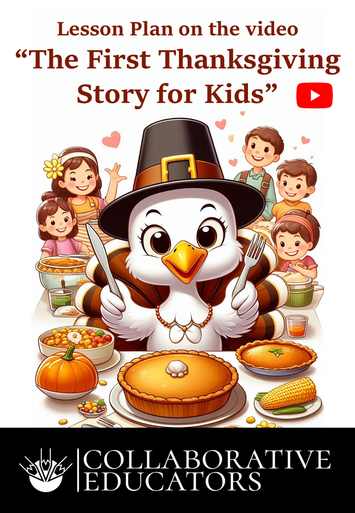 Lesson Plan on the video 'The First Thanksgiving Story for Kids'