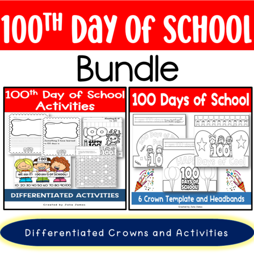 100th Day of School Bundle | Made By Teachers