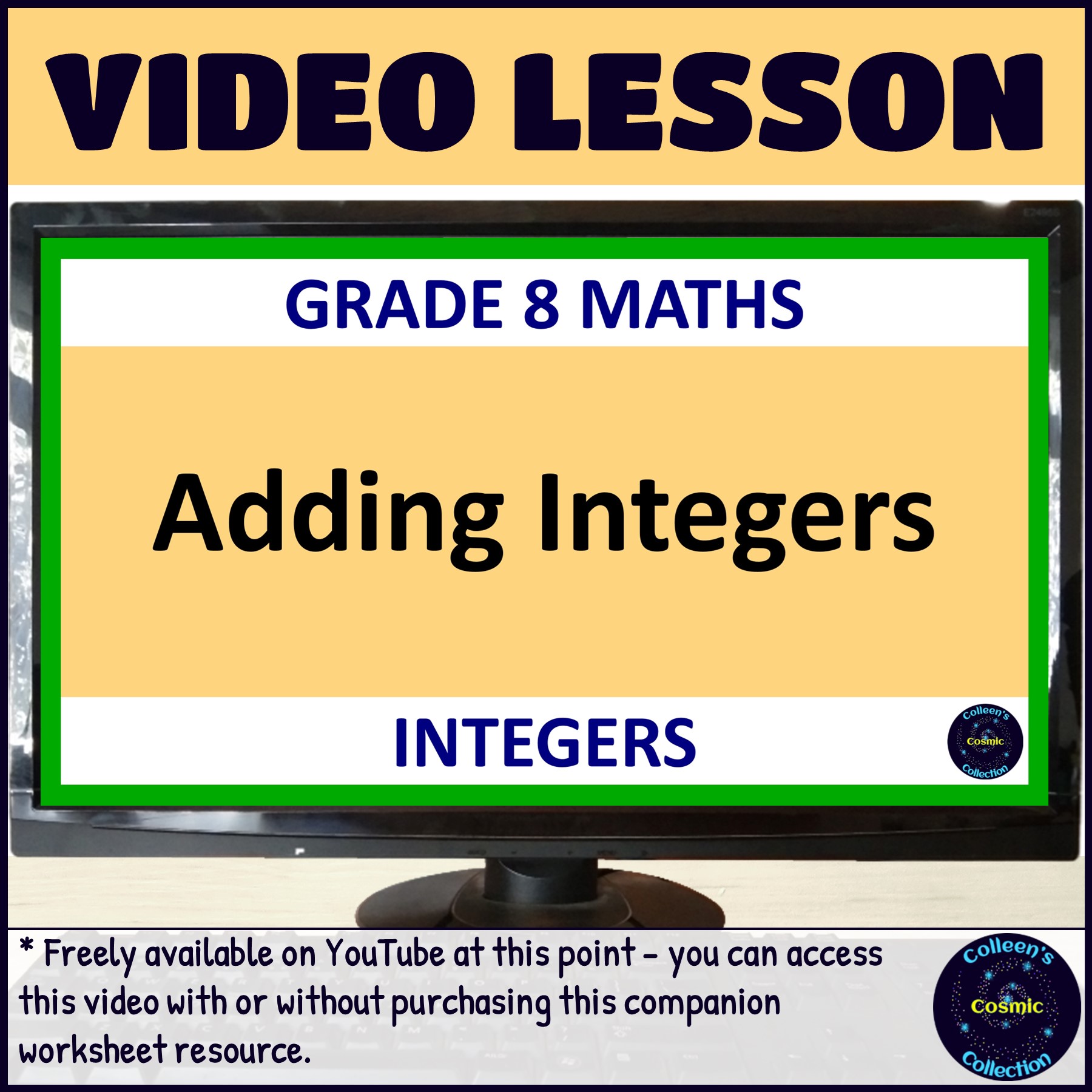 Adding Integers - Grade 8 Maths Term 1 Lesson 8 CAPS - Made By Teachers
