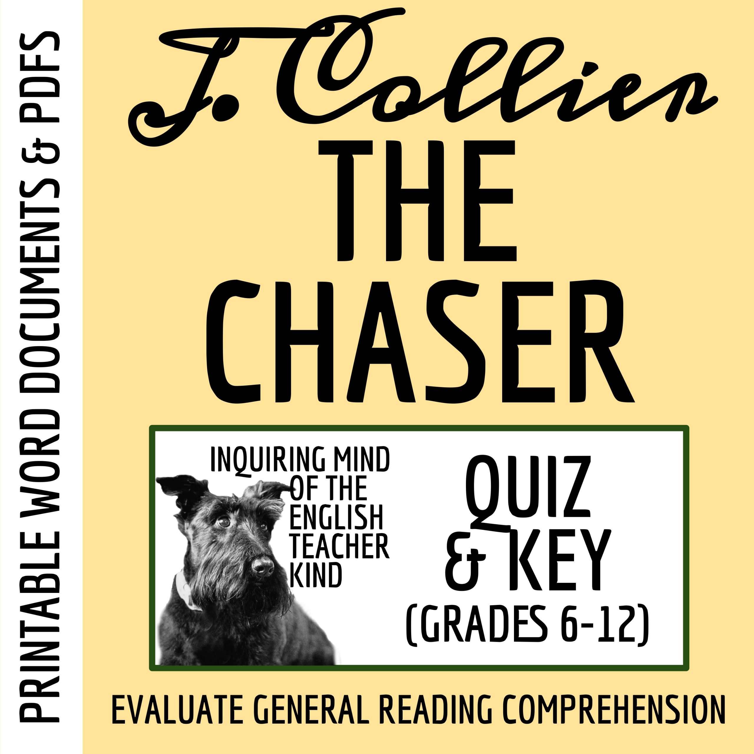 "The Chaser" by John Collier Quiz and Answer Key