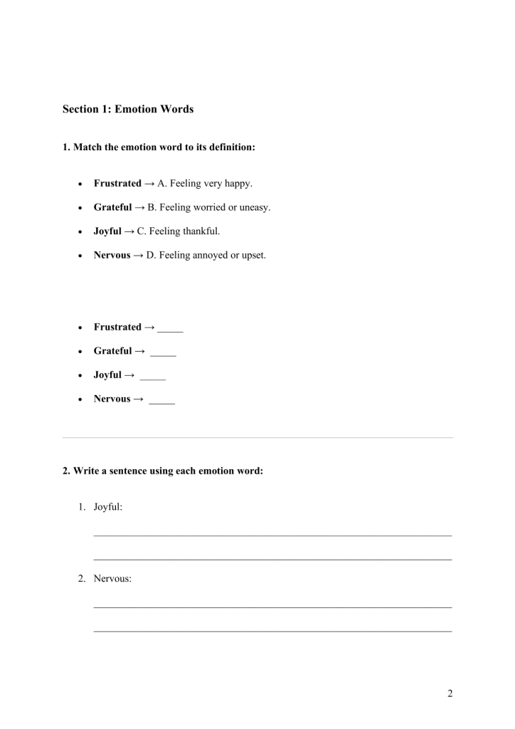 Vocabulary Builders Worksheet 6: Expanding Word Horizons | Made By Teachers