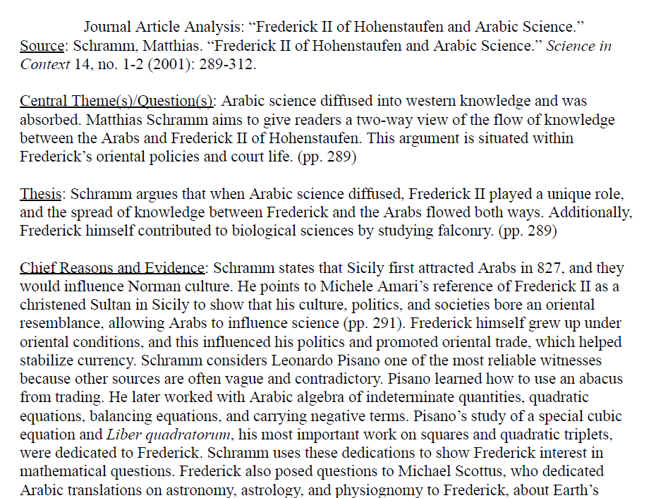 Arabic Science Journal Article Analysis