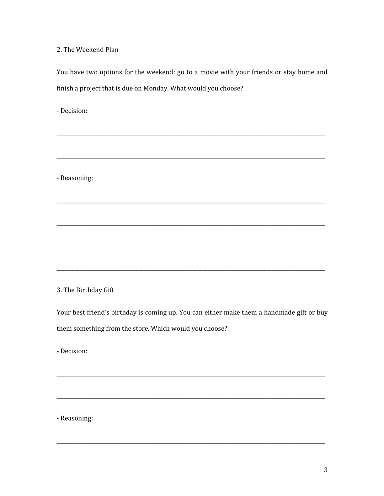 Critical Thinking Worksheet Bundle: Decision-Making and Judgement Skills (Book 8)
