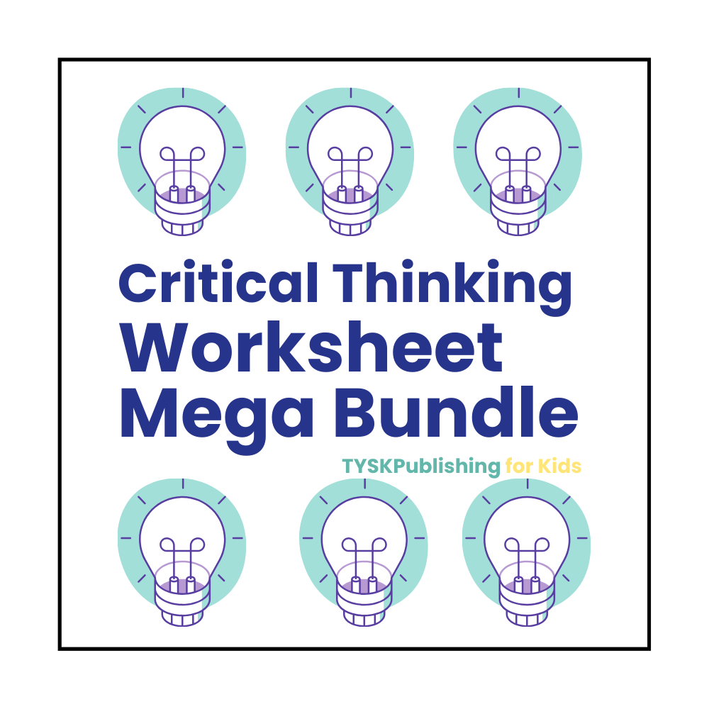 Critical Thinking Worksheet Mega Bundle