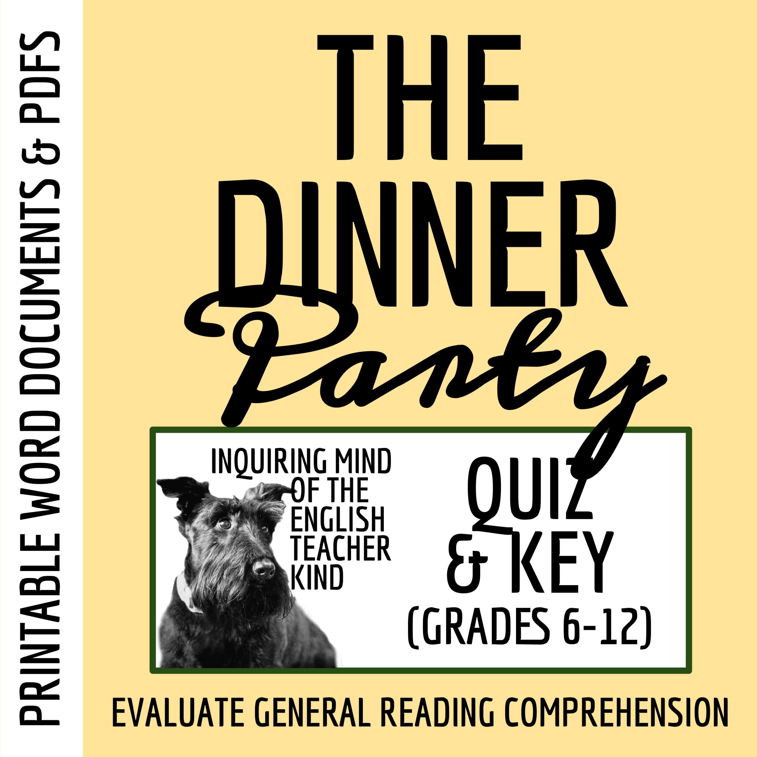"The Dinner Party" by Mona Gardner Quiz