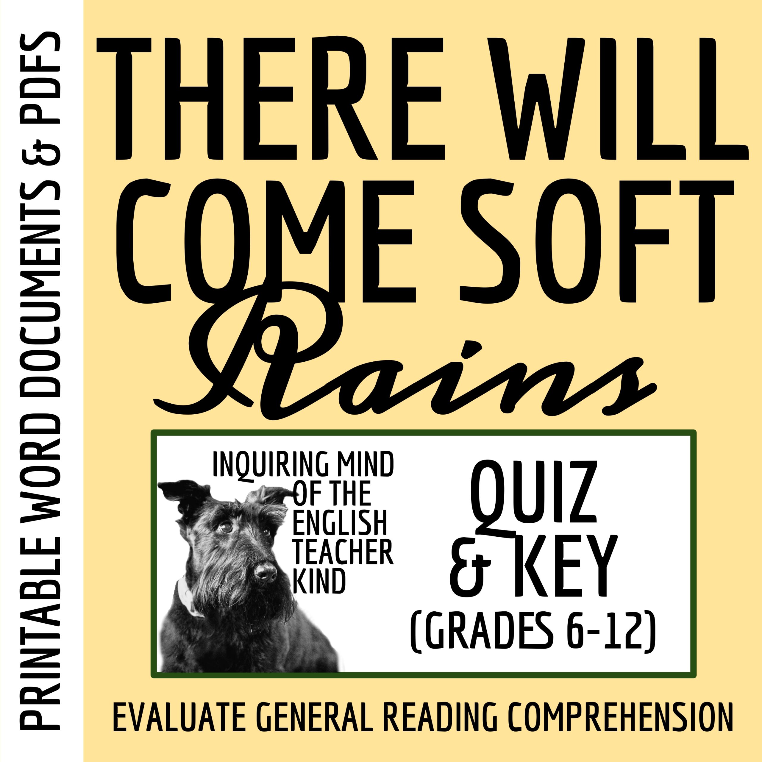 "There Will Come Soft Rains" by Ray Bradbury Quizzes and Answer Keys