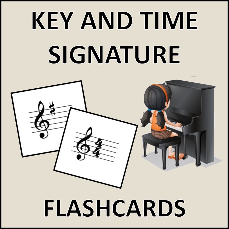 Key and Time Signature Flashcards