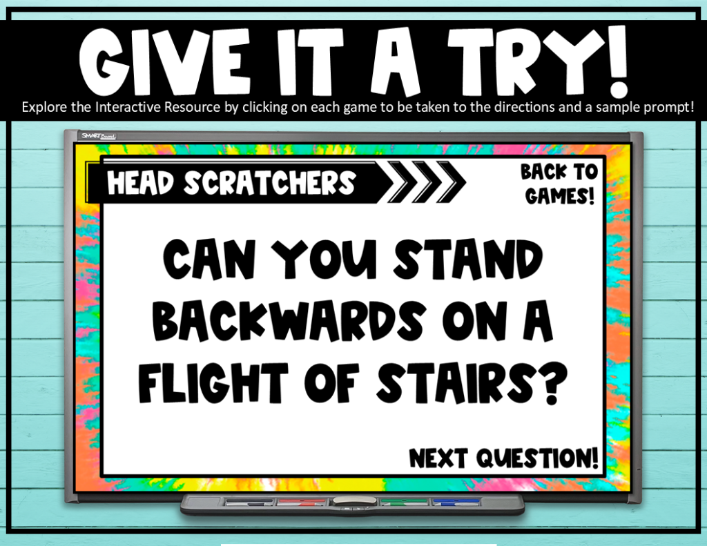 Back to School Interactive Games Digital Ice Breakers - Middle and High ...