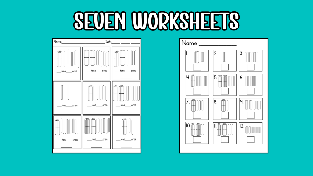 Base Ten Flashcards and Worksheets - Made By Teachers