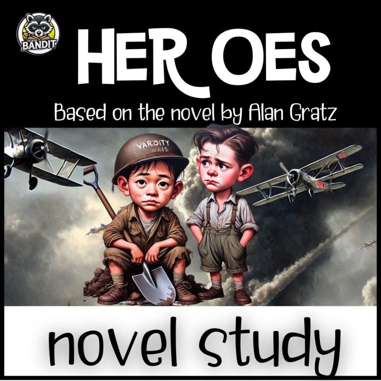 HEROES Novel Study Unit based on the book by Alan Gratz - Made By Teachers