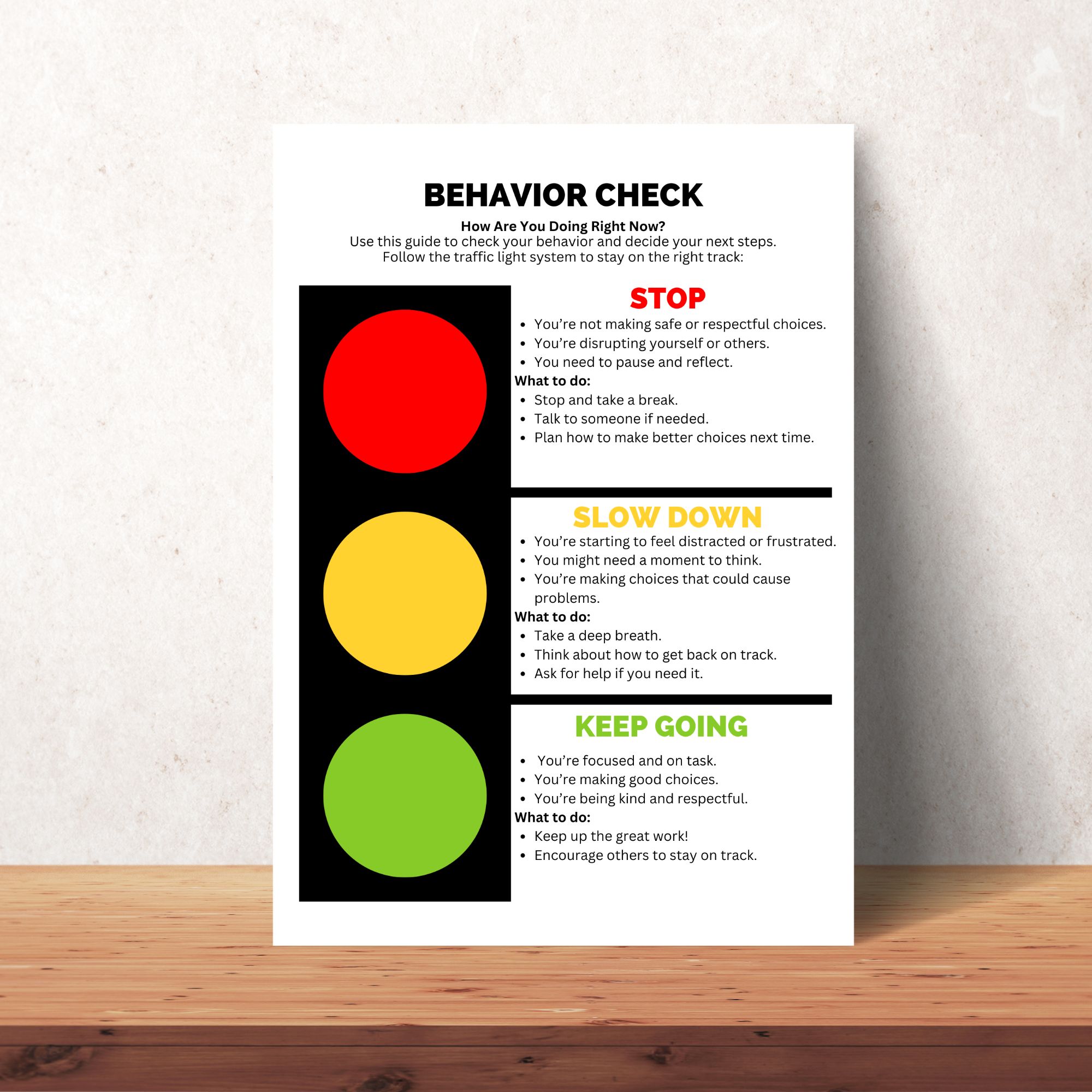 Behavior Chart - Made By Teachers