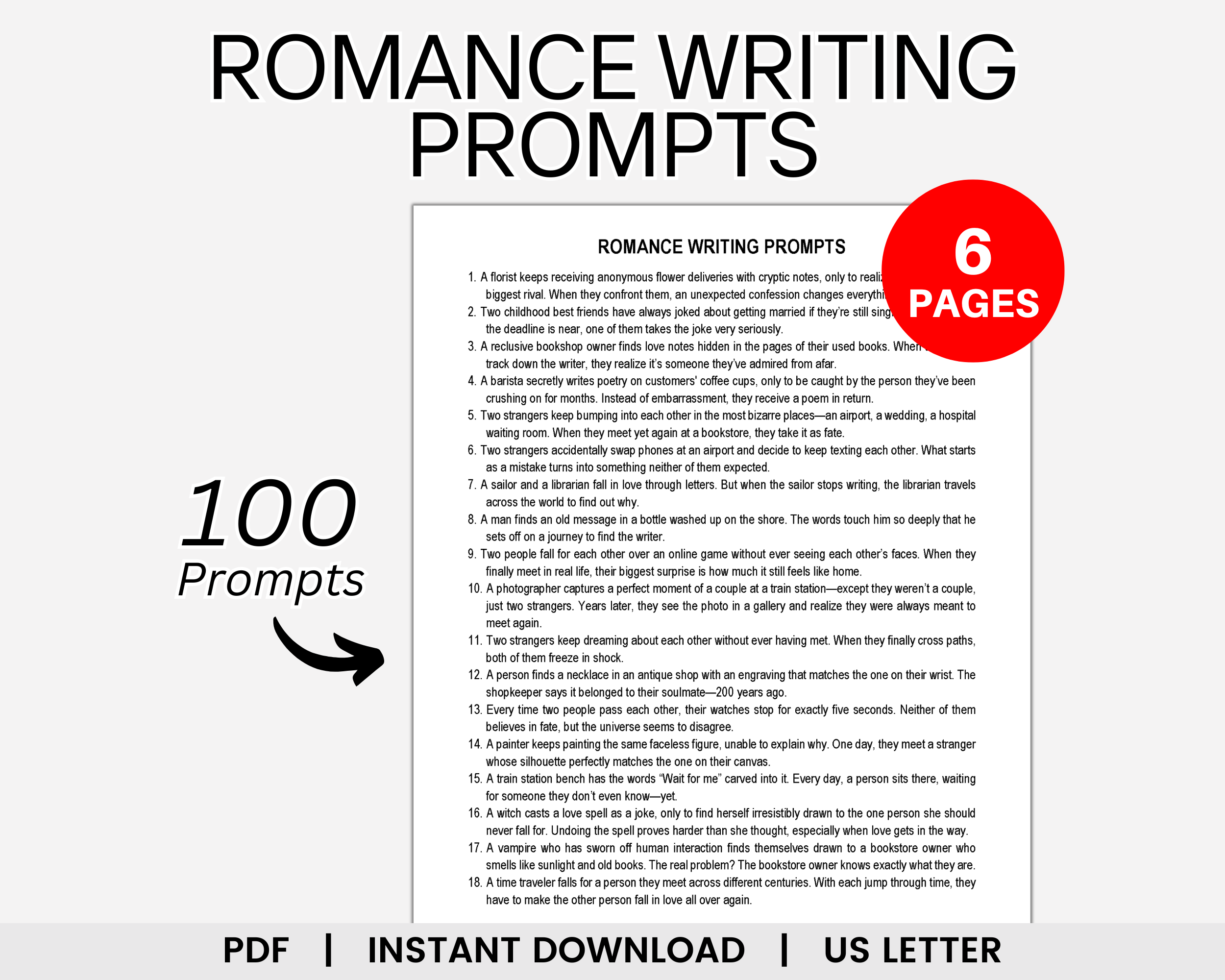 Romance Writing Prompts, Love Stories, Romantasy, Dark Romance, Plot Starters, Creative Writing