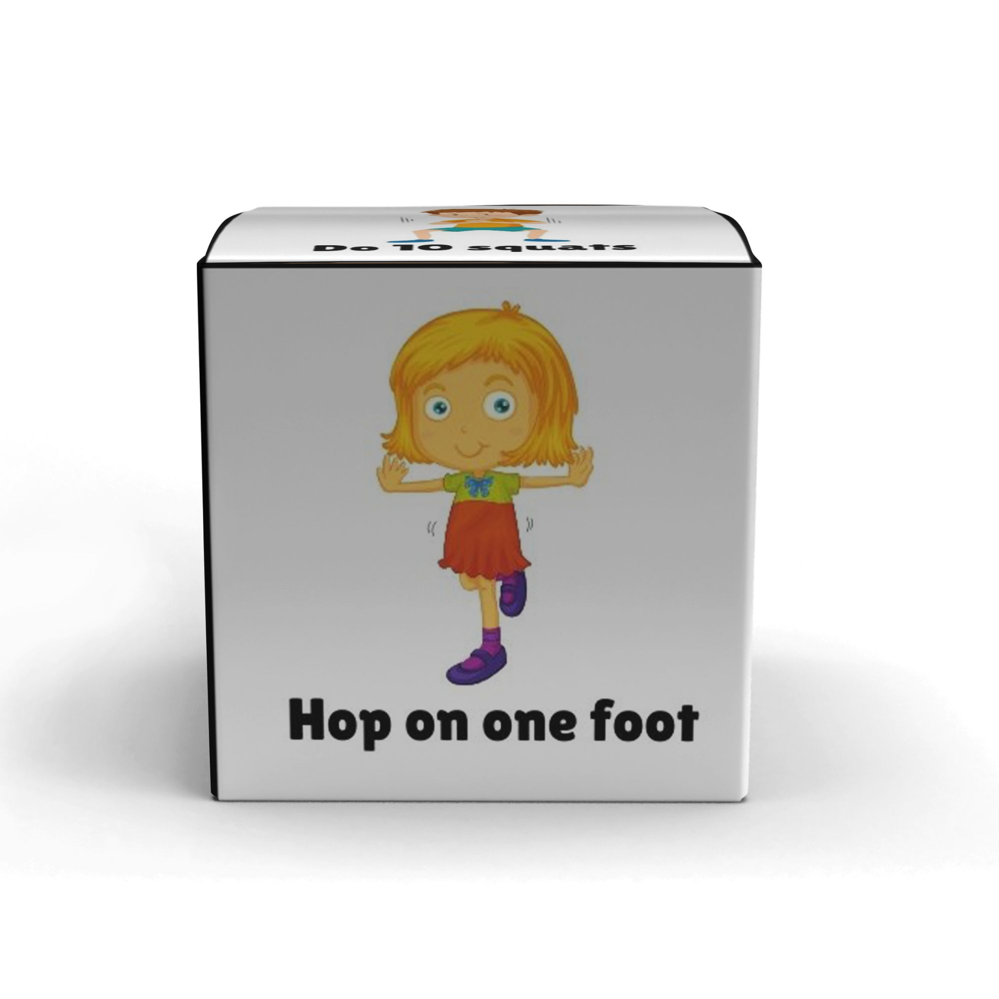 Printable Exercise Dice for Kids – Get Moving and Have Fun!