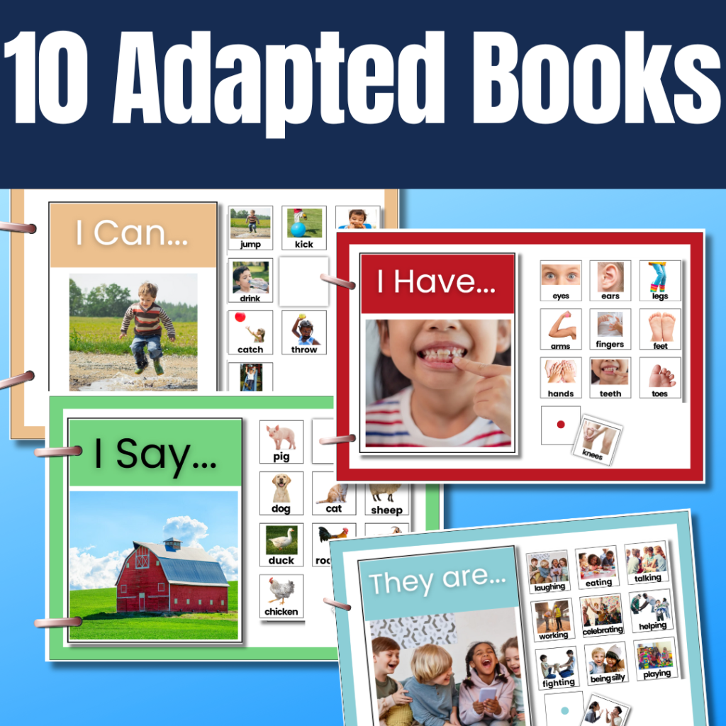 Use Carrier Phrases Adapted Books Bundle Aligned w ABLLS-r G11 - Made ...