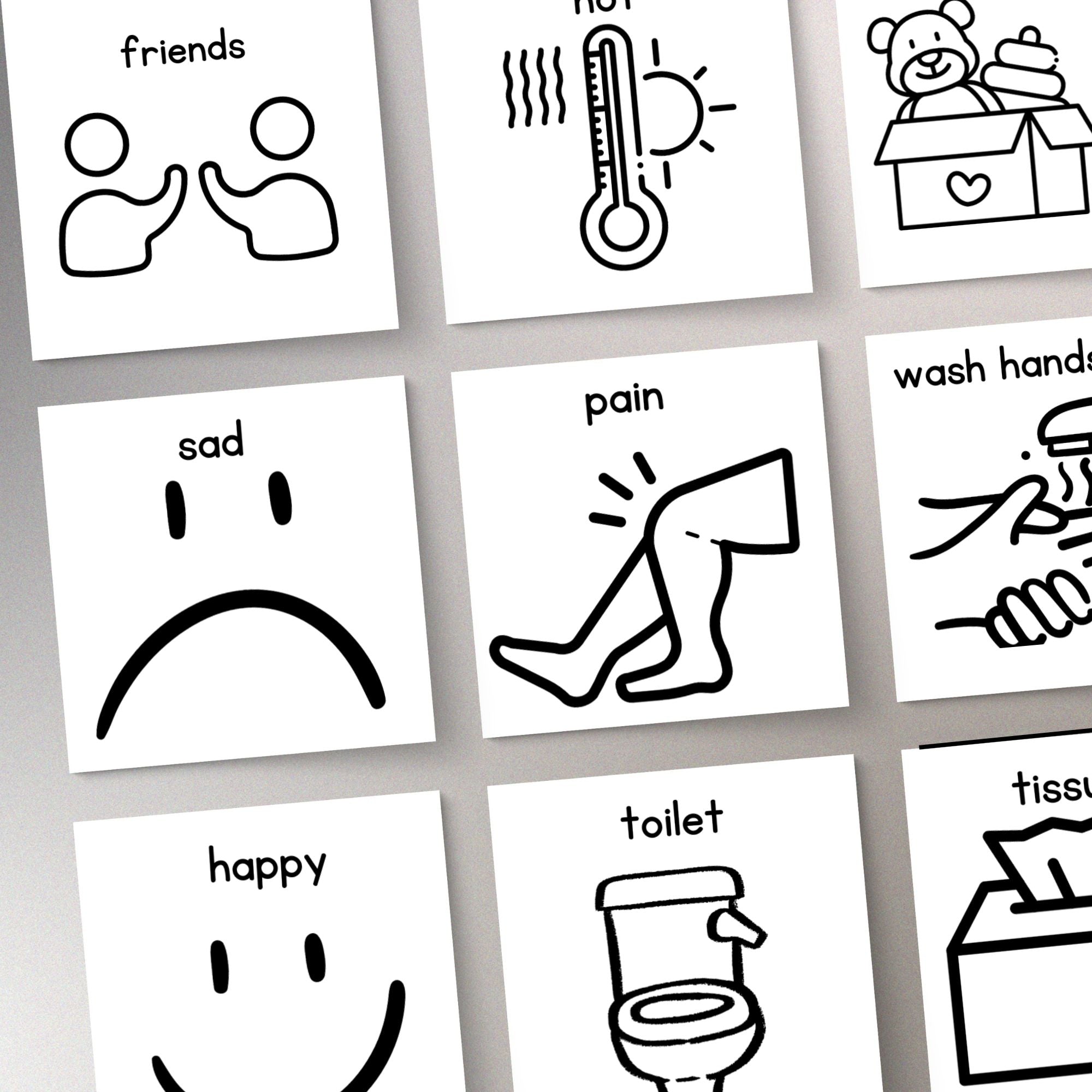 Communication Cards for kids