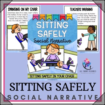 SITTING SAFELY SOCIAL NARRATIVE STORY - Classroom Management Story