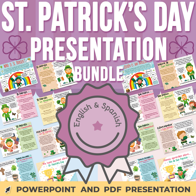 St. Patrick’s Day Presentation BUNDLE: History, Culture, and Meaningful Values