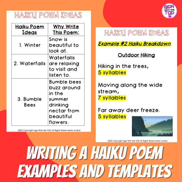 Writing a Haiku Poem Examples and Templates | Made By Teachers