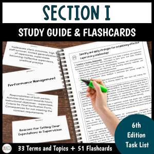 BCBA® Exam Prep Materials for 6th Edition | Section I Study Guide + Flashcards