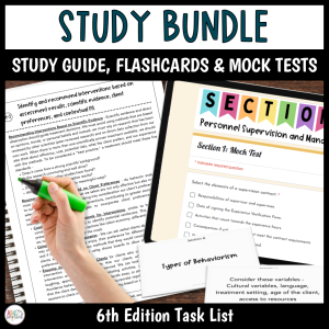 BCBA® Exam Prep Materials for 6th Edition | Study Guide, Mock Tests & Flashcards