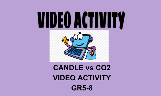 Candle vs CO2 Video Activity Grades 5-8