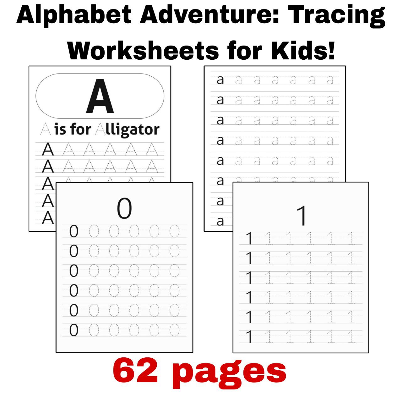 Alphabet Adventure: Tracing Worksheets for Kids!