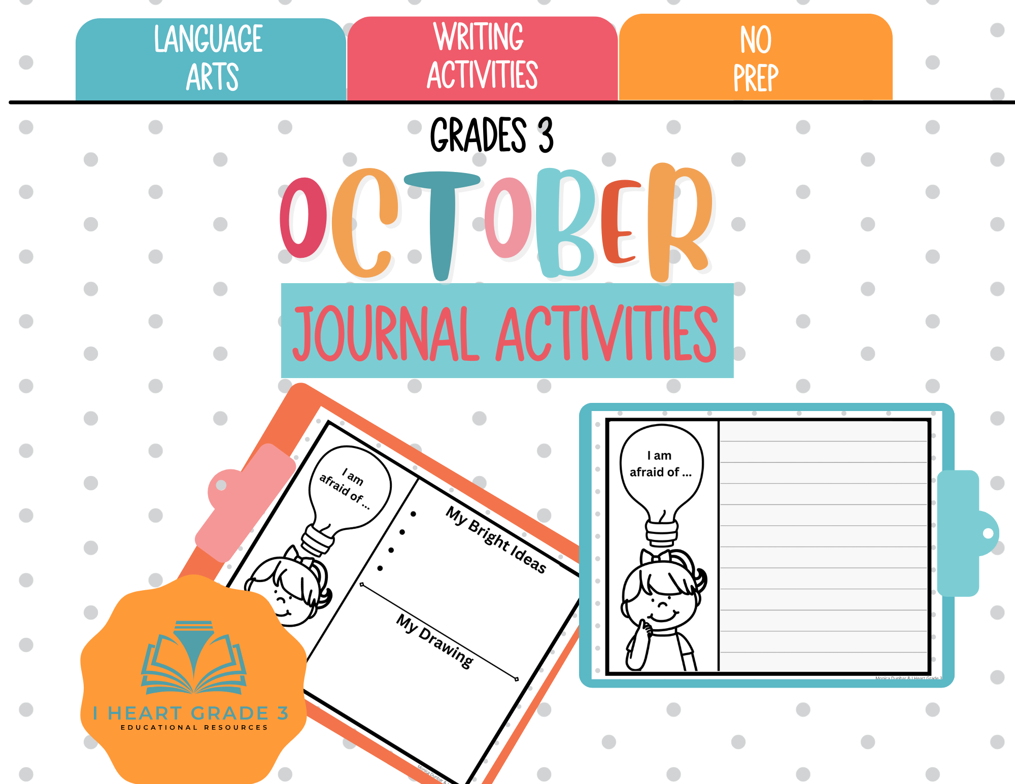 October Journal Writing Activities